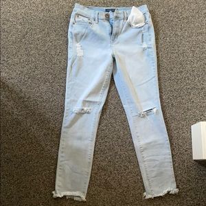 Aeropostale jean size 8 high waisted ankle jegging
